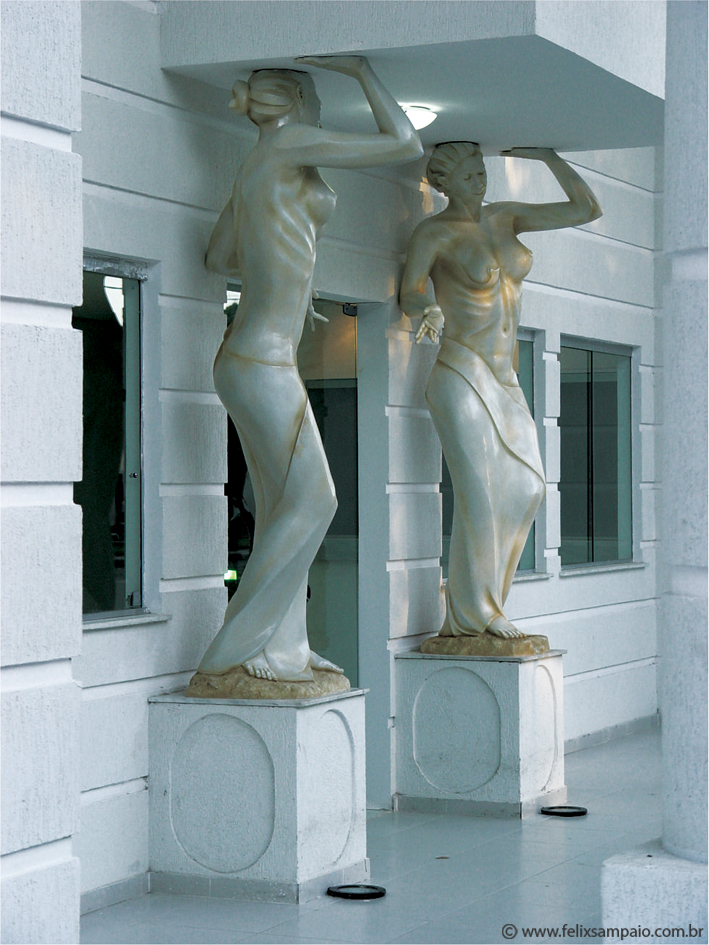 Félix Sampaio_Escultura_Centro Aministrativo 2 Esplanada - BA